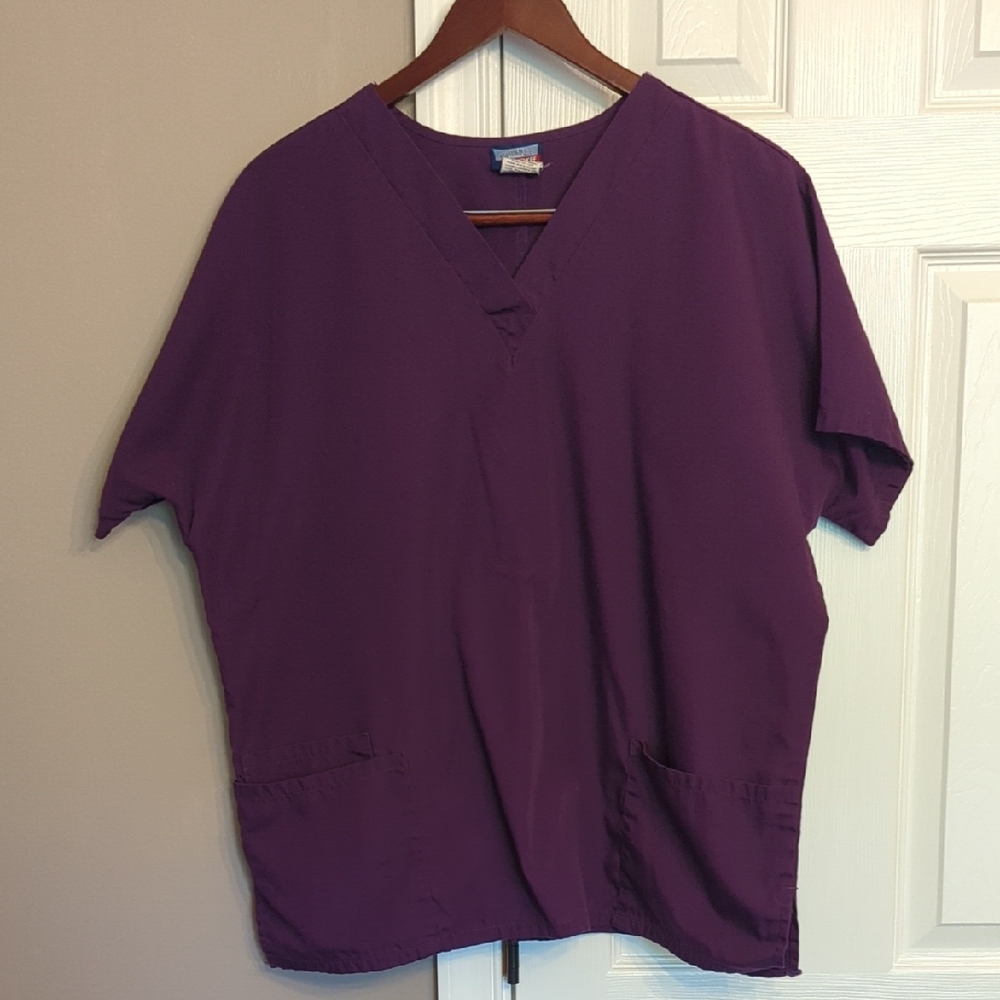 Cherokee Purple V-Neck Scrub Top